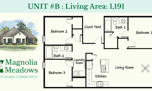 Unit B - Magnolia Meadows Town Homes