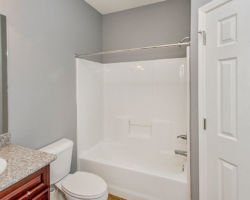 Guest bathroom in the Magnolia Meadows Townhomes