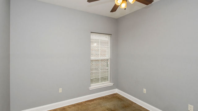 Bedroom of the Magnolia Meadows town home