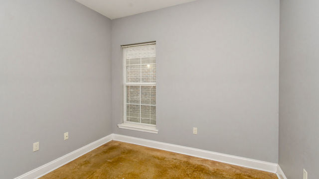 Guest bedroom in the Magnolia Meadows Townhomes